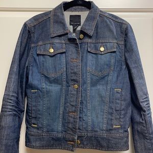 The limited jean jacket dark wash
